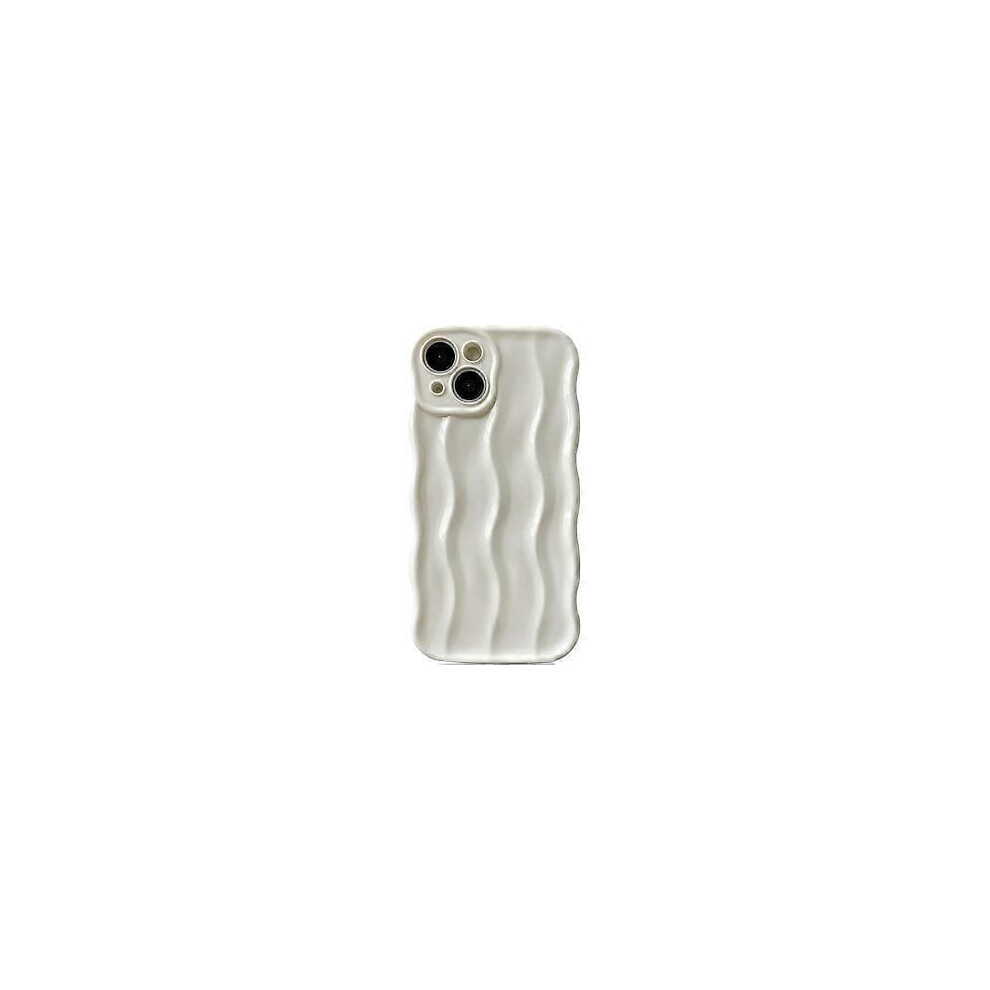 Water Wave Curly Iphone Case For Iphone 13 Pro Max White 900223031723