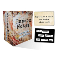 Ransom Notes Word Magnet Party Game 3+ Players