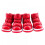 Χειμερινά παπούτσια για σκύλους για μικρά σκυλιά, ζεστά, αδιάβροχα, 4 τεμάχια 1