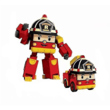 Robocar Poli Roy Transformer Fire Truck Toy, 1 piece