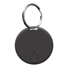 GPS Tracker with Wallet and Keychain Black
