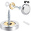Mirror Screws Decorative Cap 25mm 8 Pieces 1