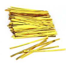 Metallic twist ties 10 cm 800 pcs