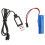 3.7V 500mAh lithium battery for Flytec V005 RC boat 1