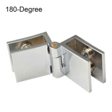 Glass Door Hinge 0/90/180 Degree Easy Install