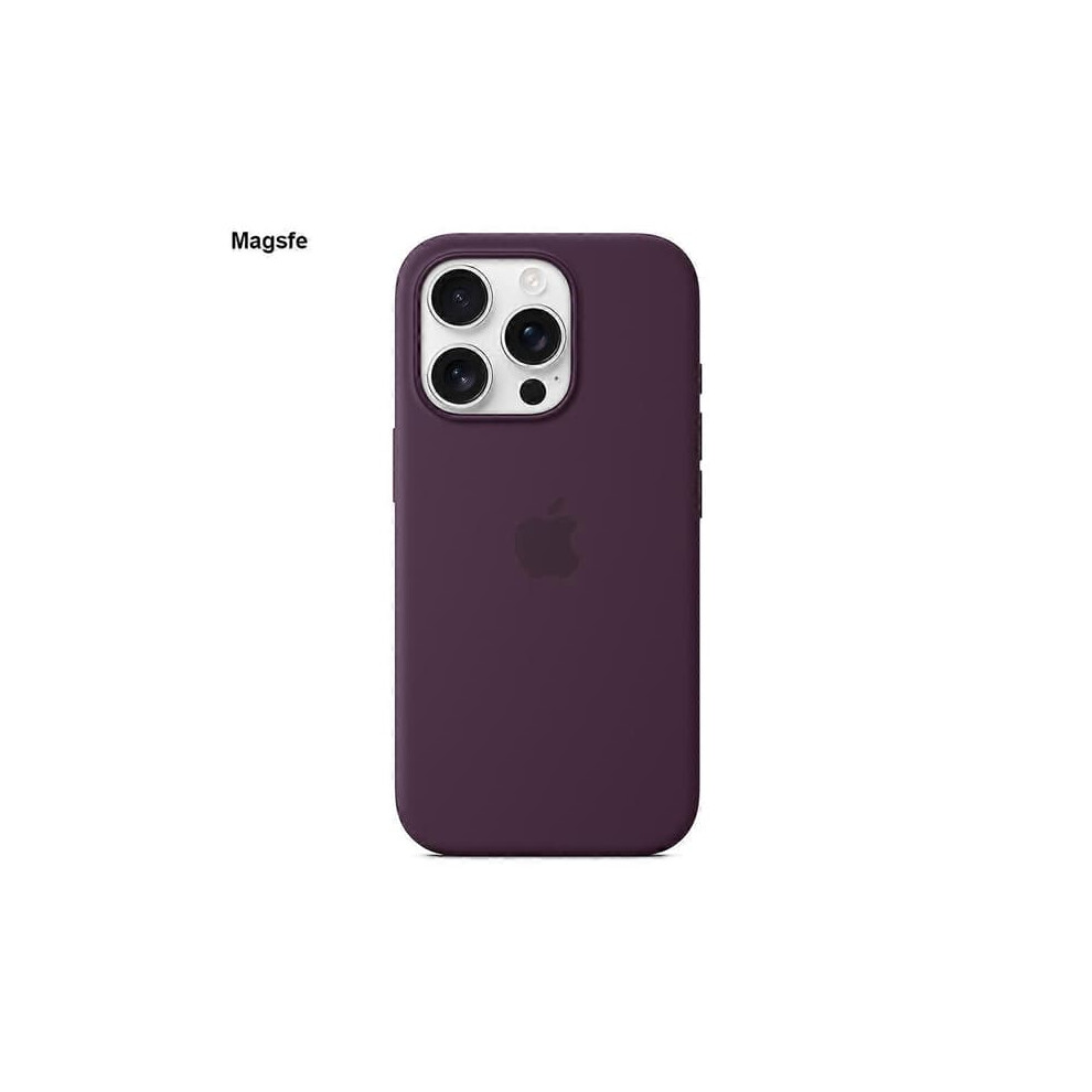 Silicone Iphone 16 Pro Case With Magsafe Magnet - Purple 962125907735