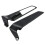 Motorcycle Accessories Mirrors Stealth Winglets Mirror to Rotate Adjustable Mirrors 1