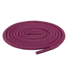 Shoelaces round purple raspberry 150 cm