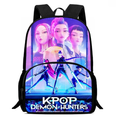 Σακίδιο πλάτης K-Pop Demon Hunter Τσάντα ώμου Τσάντα φαγητού Θήκη μολυβιών Σακίδιο