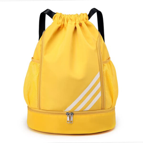Sports Backpack Waterproof Large Capacity Yellow
