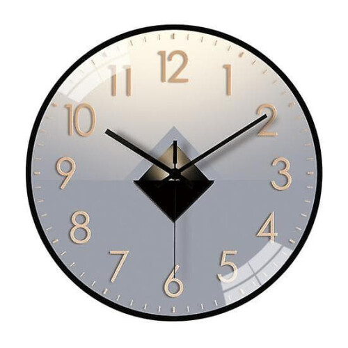 8 Inch Modern Silent Wall Clock Battery Operated