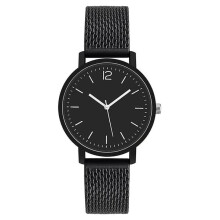 Digital quartz watch for women and men black