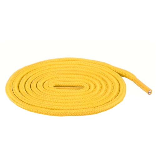 Shoelaces round yellow 150 cm