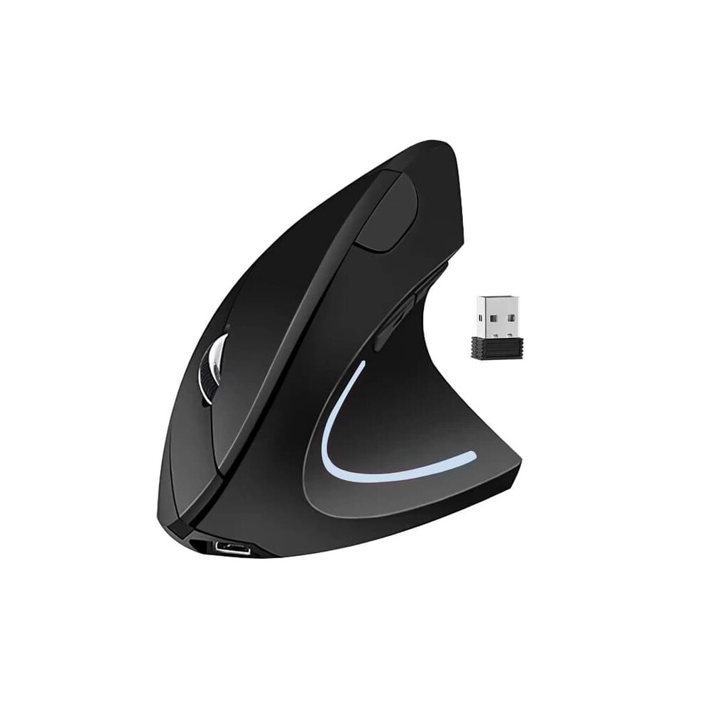 Ergonomic Vertical Wireless Mouse 2.4G 962125909500