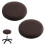 Jacquard bar stool covers stretch round 32-40cm 2-pack 1