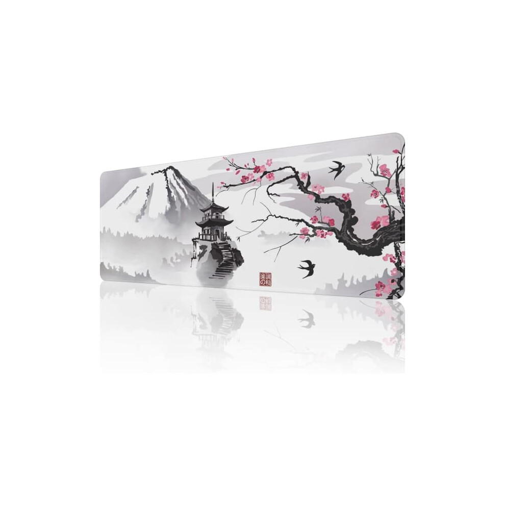 Japanese Cherry Blossom Mouse Pad 80 X 30 X 0.3 Cm 900223036445