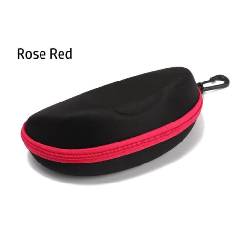Hard Glasses Case Rose Red
