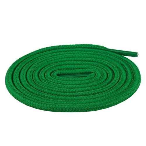 Shoelaces round dark green 150 cm