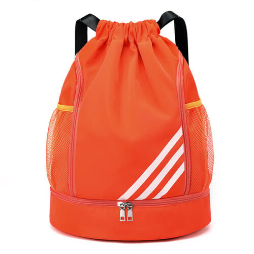 Sports Backpack Waterproof Large Capacity Orange