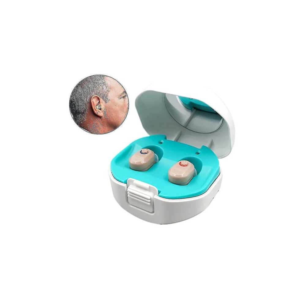 Rechargeable Digital Hearing Aids for Elderly with Charging