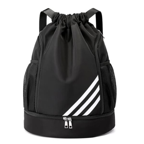 Sports Backpack Waterproof Large Capacity Black