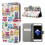Capa carteira compatível com Apple e iPhone 8 - Ugglor På Kalas 1