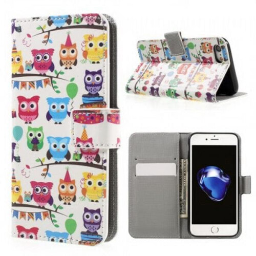 Capa carteira compatível com Apple e iPhone 8 - Ugglor På Kalas
