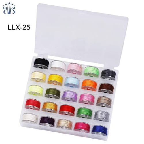 Polyester Sewing Thread Multicolor Set 25 Pieces
