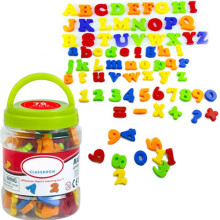 Magnetic Alphabet Letters and Numbers for Kids 52-Piece