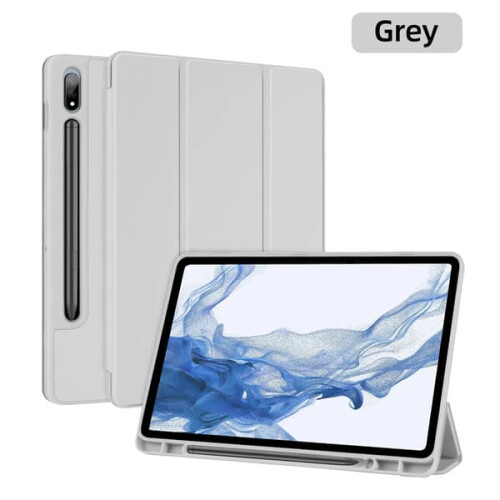 Samsung Galaxy Tab S8 Ultra/S8+/S7+ Case Gray with Pen