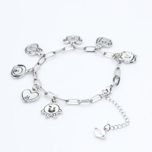 BTS BT21 bracelet alloy Korean cartoon style