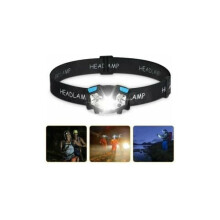 LED headlamp waterproof rechargeable 5000 lumen