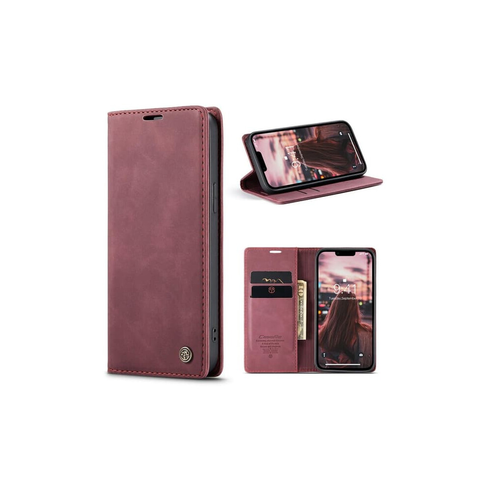 Caseme Wallet Case For Iphone 15 Plus Red 900223028730