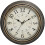 Vintage quartz wall clock silent ticking 30 cm 1