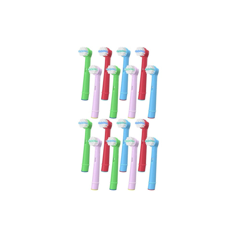 Oral-B Kids Toothbrush Heads Compatible with Braun 16 pcs