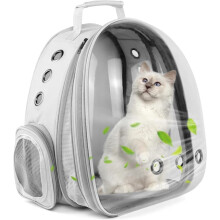 Cat Backpack Carrier Grey Expandable Airline Approved