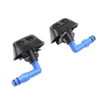 Saab 9-3 bumper headlight washer nozzle with clip 2003-2012