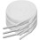 White flat shoelaces for sneakers 120 cm 1