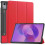 Lenovo Idea Tab Pro tablet case anti-drop leather stand red 1