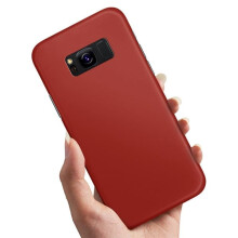 Samsung Galaxy S8 case dark red