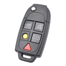 Volvo remote key fob case replacement for XC70 XC90 S60 S80