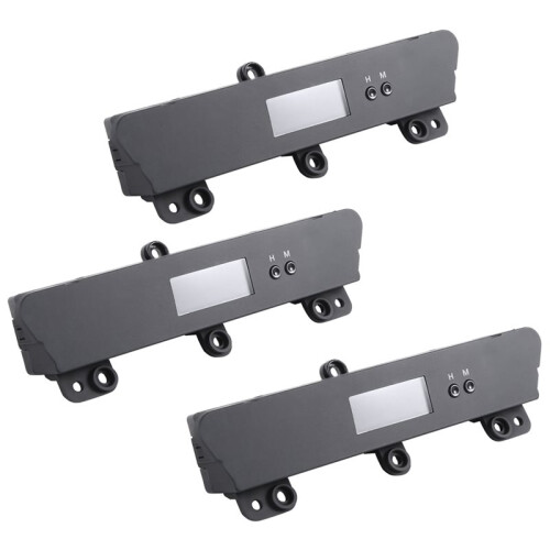 3PCS Car Instrument Panel Electronic Clock  Display Central Control Digital Meter for  FORTE 2009-2015