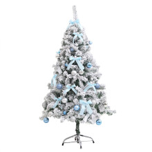 Christmas Tree Blue Flocking Cedar 23.6 Inch