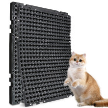 Scat Mat for Cats Black 13 x 17 Inch 14 Pack