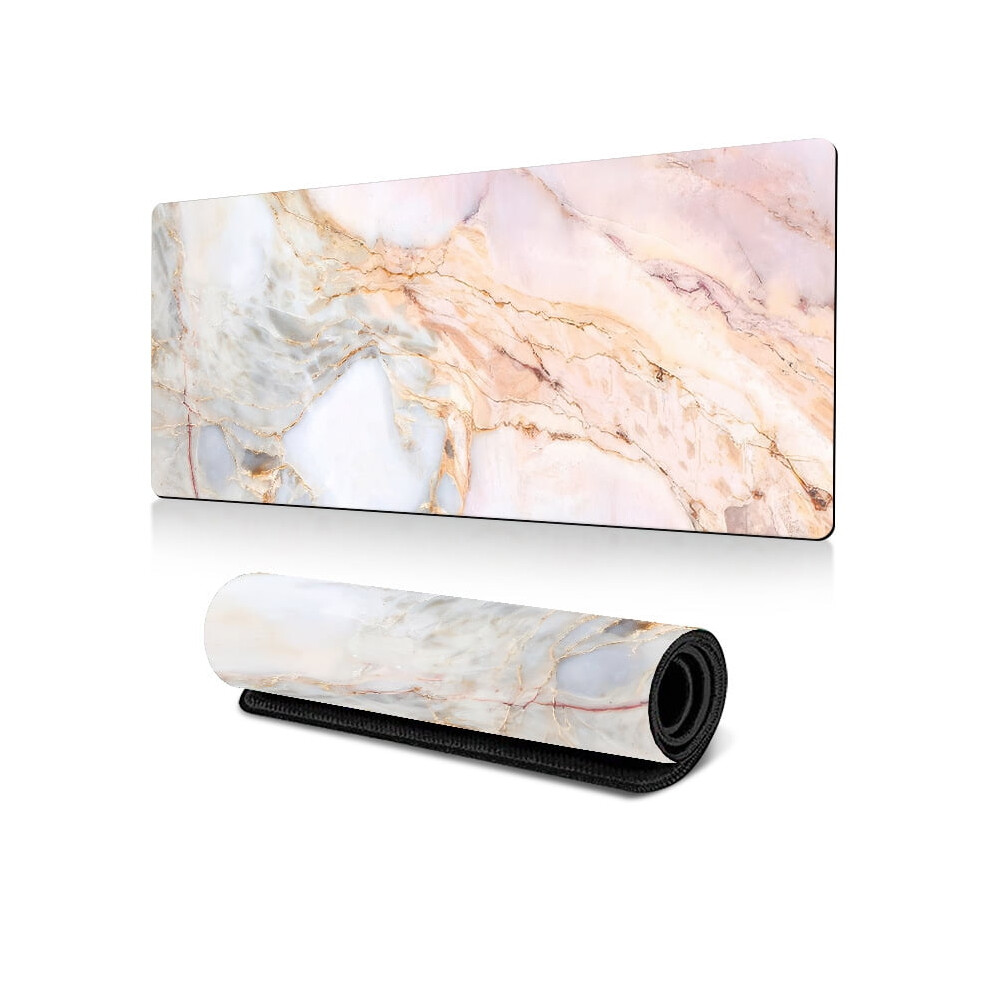 Marble Desk Mat With Rubber Base 24X12 Inches 900223624628