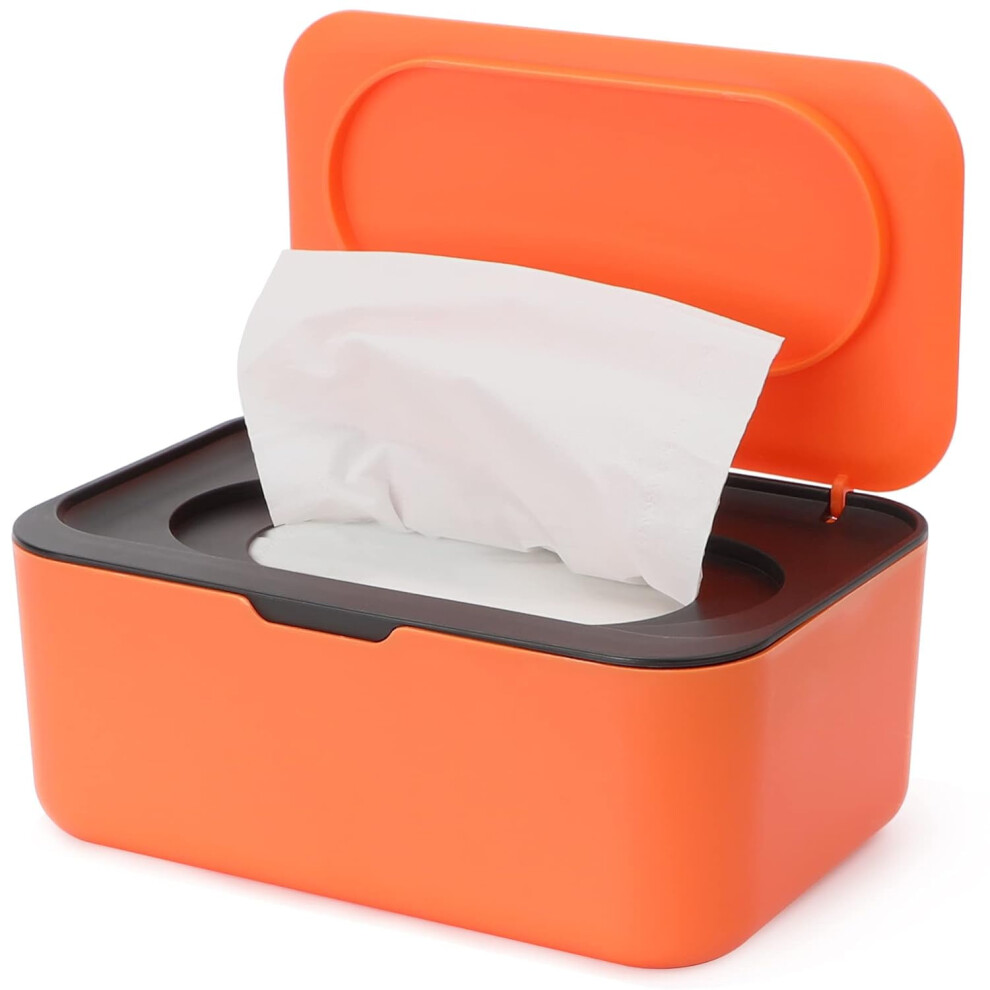 Baby Wipe Dispenser with Lid and Sealing Design