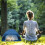 Beach Tent with Window Ventilation 27.55" x 19.68" Blue 7