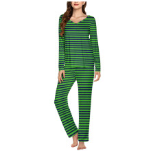 Women's long sleeve pajama set 2-piece jogger