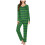 Women's Long Sleeve Pajama Set 2-Piece 1