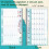 Χαρτί Milue Loose Leaf Refill, Ένθετα Κλασέρ για Σημειωματάριο Budget Planner 3